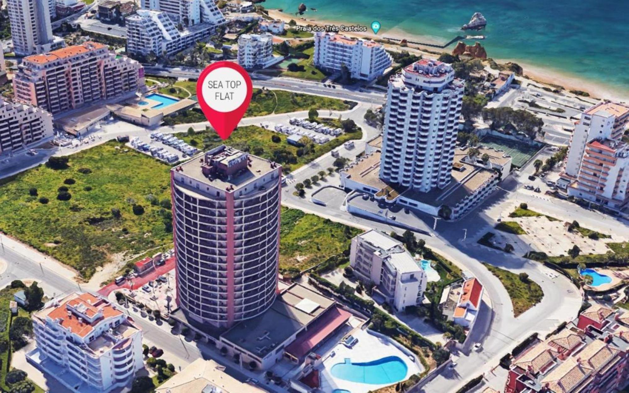 Amazing Green Tower 3 Castle Flat With Balcony 포티마오 외부 사진
